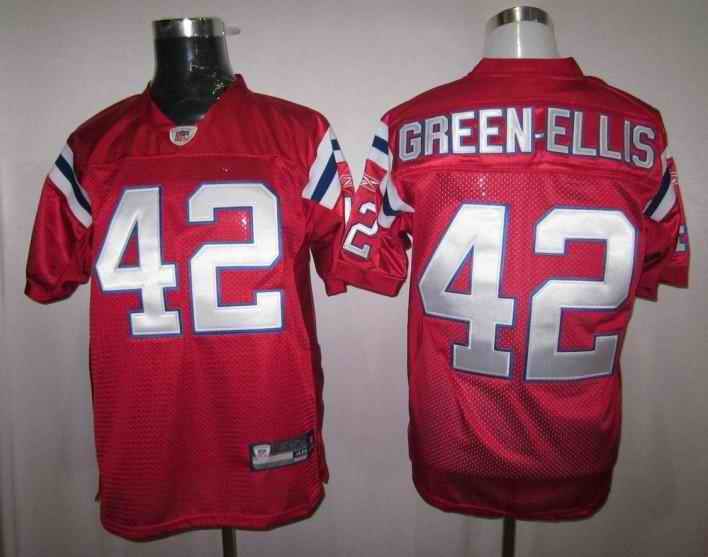 New England Patriots 42 Green-Ellis red Jerseys