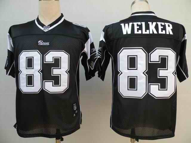 New England Patriots 83 Wes Welker black Jerseys