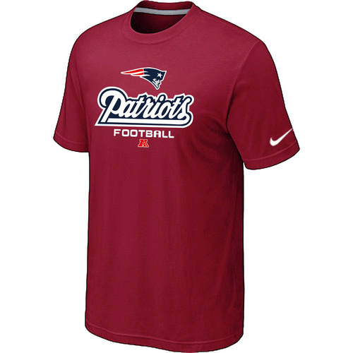 New England Patriots Critical Victory Red T-Shirt