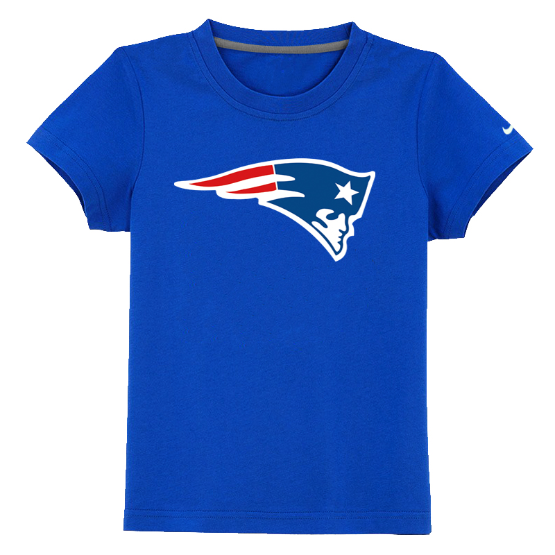New England Patriots Sideline Legend Authentic Logo Youth T-Shirt Blue