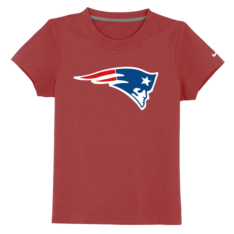 New England Patriots Sideline Legend Authentic Logo Youth T-Shirt Red