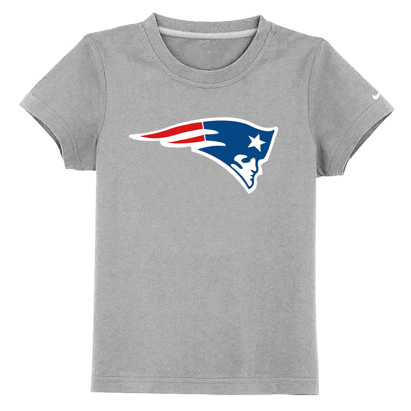 New England Patriots Sideline Legend Authentic Logo Youth T-Shirt light Grey