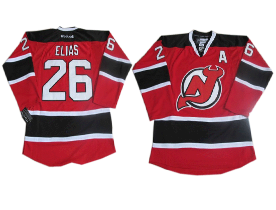 New Jersey Devils 26 ELIAS red&black 2012 Jerseys - Click Image to Close