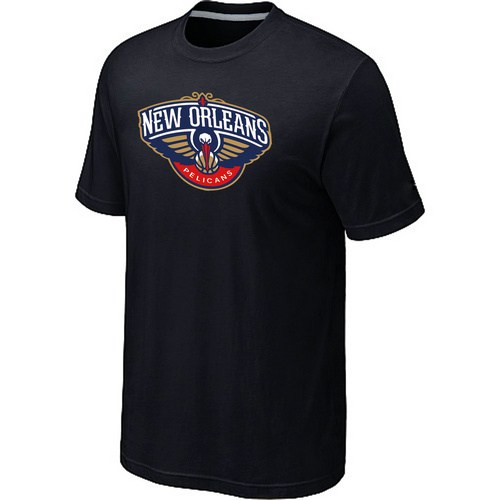 New Orleans Pelicans Big & Tall Primary Logo Black T-Shirt