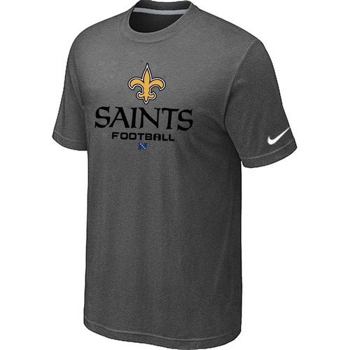 New Orleans Sains Critical Victory D.Grey T-Shirt