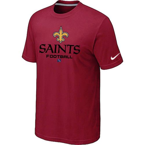 New Orleans Sains Critical Victory Red T-Shirt