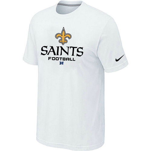New Orleans Sains Critical Victory White T-Shirt