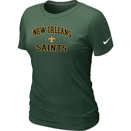 New Orleans Sains Women's Heart & Soul D.Green T-Shirt
