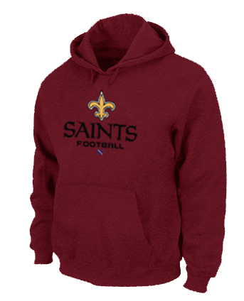 New Orleans Saints Critical Victory Pullover Hoodie RED