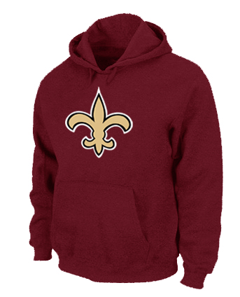 New Orleans Saints Logo Pullover Hoodie RED
