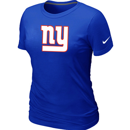 New York Giants Blue Women's Logo T-Shirt