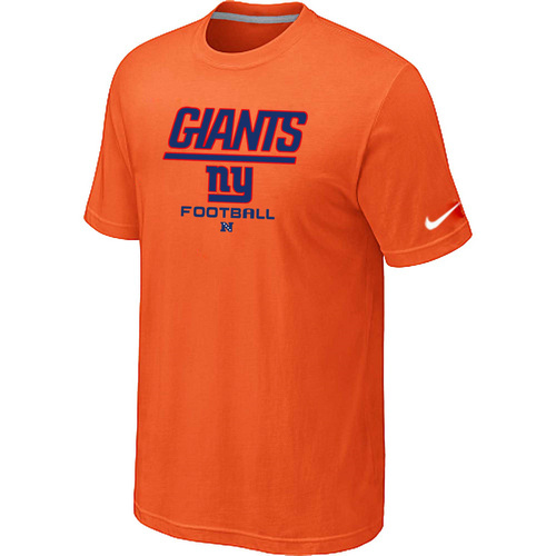 New York Giants Critical Victory Orange T-Shirt