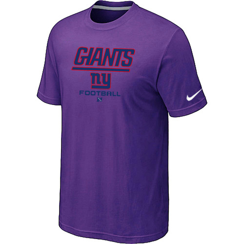 New York Giants Critical Victory Purple T-Shirt