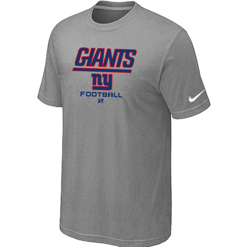 New York Giants Critical Victory light Grey T-Shirt