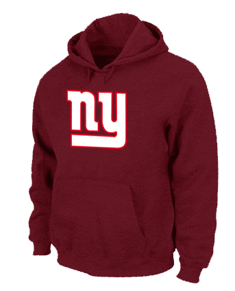 New York Giants Logo Pullover Hoodie RED