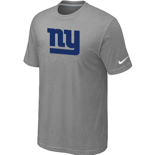 New York Giants Sideline Legend Authentic Logo T-Shirt L.Grey