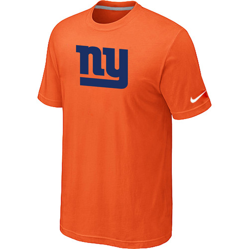 New York Giants Sideline Legend Authentic Logo T-Shirt Orange