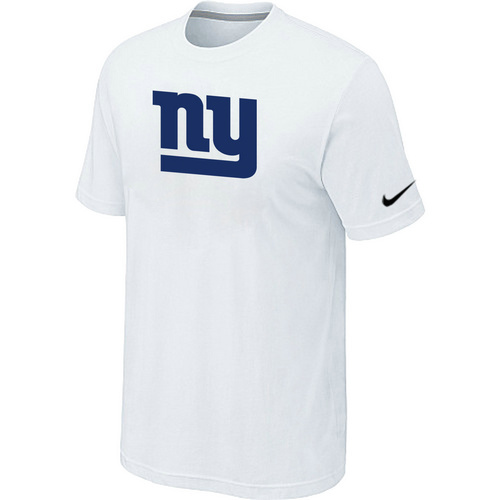 New York Giants Sideline Legend Authentic Logo T-Shirt White