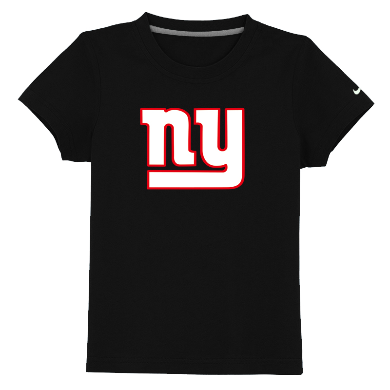 New York Giants Sideline Legend Authentic Logo Youth T-Shirt Black - Click Image to Close