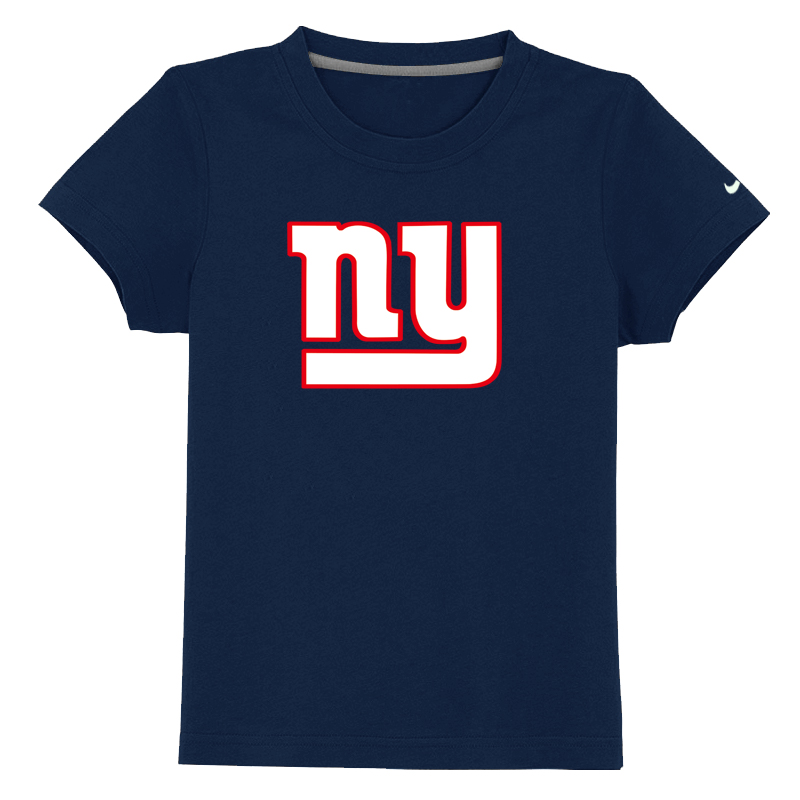 New York Giants Sideline Legend Authentic Logo Youth T-Shirt D.Blue