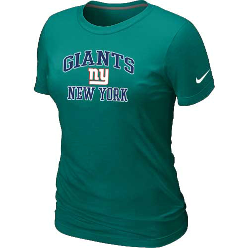 New York Giants Women's Heart & Soul L.Green T-Shirt