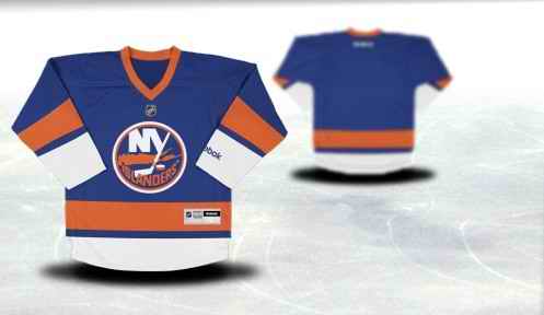 New York Islanders Customized Blue Jersey