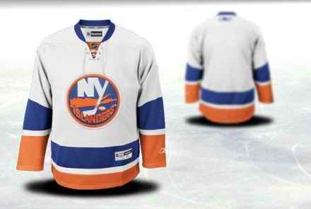 New York Islanders Men Customized White Jersey