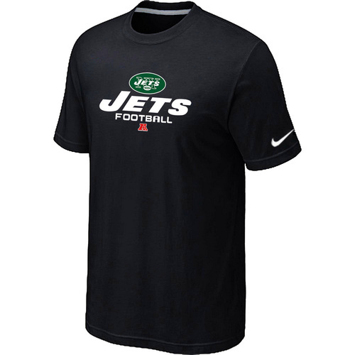 New York Jets Critical Victory Black T-Shirt