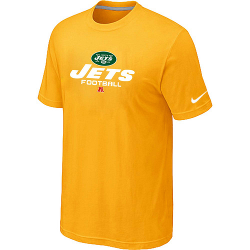 New York Jets Critical Victory Yellow T-Shirt