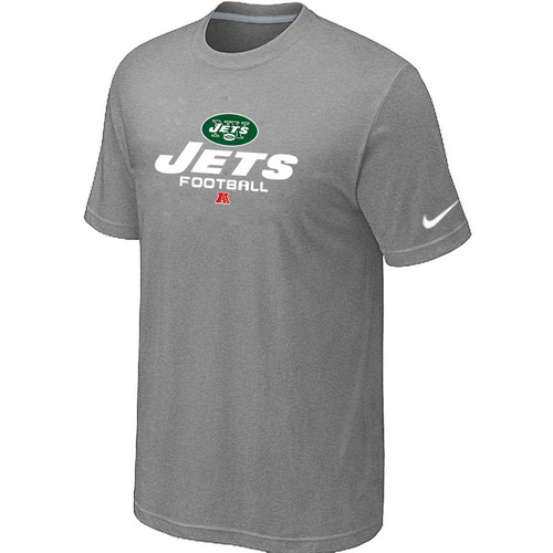 New York Jets Critical Victory light Grey T-Shirt