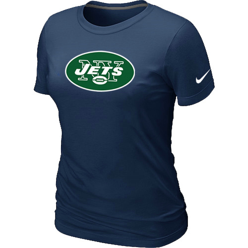 New York Jets D.Blue Women's Logo T-Shirt