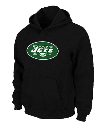 New York Jets Logo Pullover Hoodie black New York Jets Logo Pullover Hoodie black