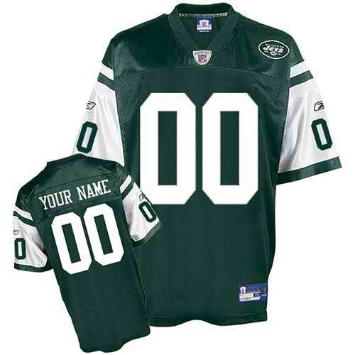 New York Jets Youth Customized green Jersey