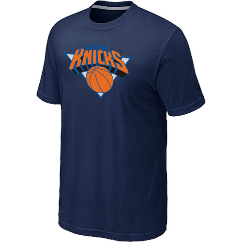 New York Knicks Big & Tall Primary Logo D.Blue T-Shirt - Click Image to Close