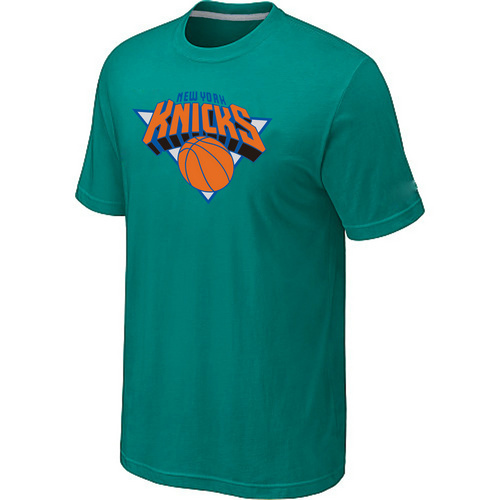 New York Knicks Big & Tall Primary Logo Green T-Shirt - Click Image to Close