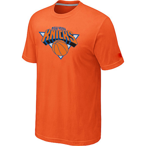 New York Knicks Big & Tall Primary Logo Orange T-Shirt