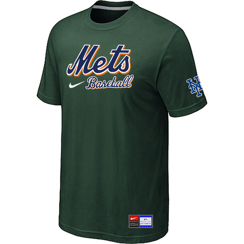 New York Mets D.Green Nike Short Sleeve Practice T-Shirt