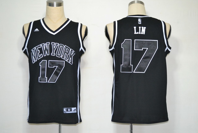 New york Knicks Jersey 17 Lin Black Jerseys