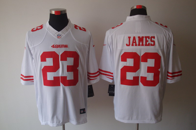 Nike 49ers 23 James White Limited Jerseys