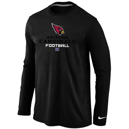 Nike Arizona Cardinals Critical Victory Long Sleeve T-Shirt Black