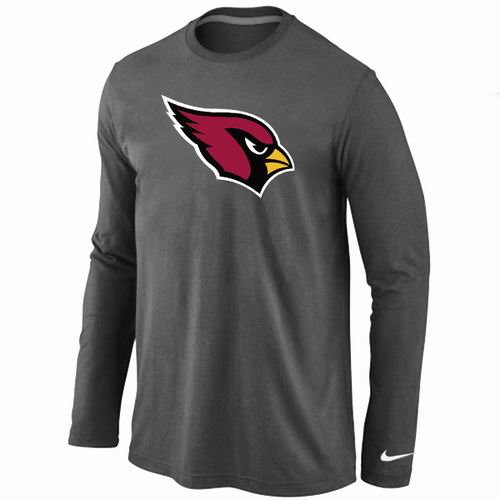 Nike Arizona Cardinals Logo Long Sleeve T-Shirt D.Grey Nike Arizona Cardinals Logo Long Sleeve T-Shirt D.Grey