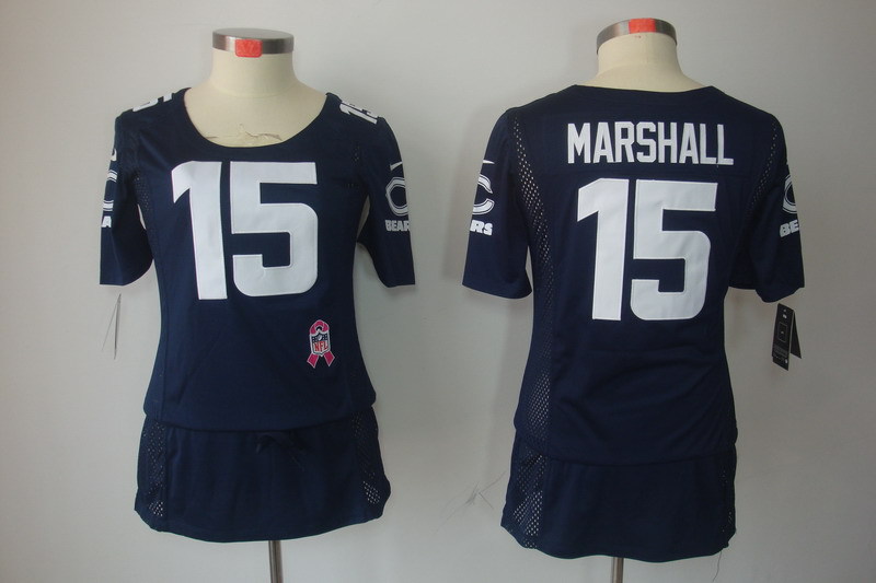 Nike Bears 15 Marshall Blue Women Elite Skirts