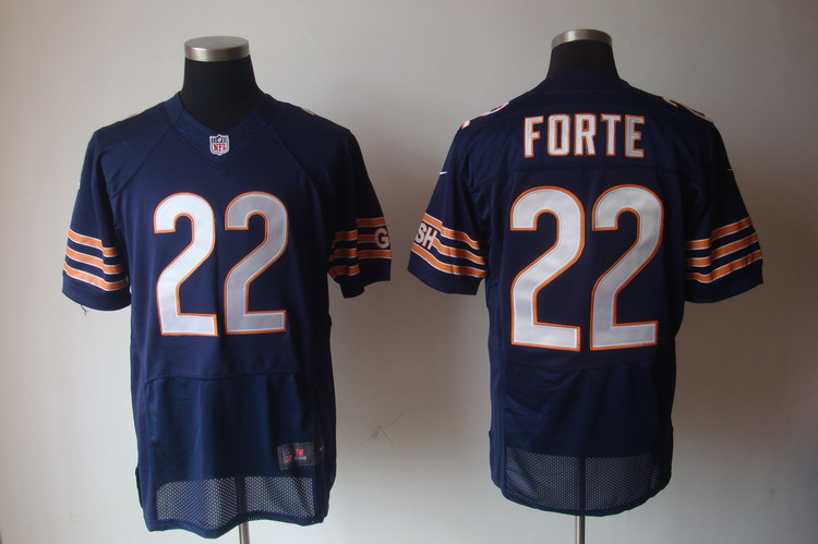 Nike Bears 22 Forte blue elite jerseys