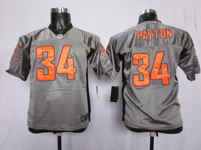 Nike Bears 34 Payton Grey Kids Elite Jerseys Nike Bears 34 Payton Grey Kids Elite Jerseys