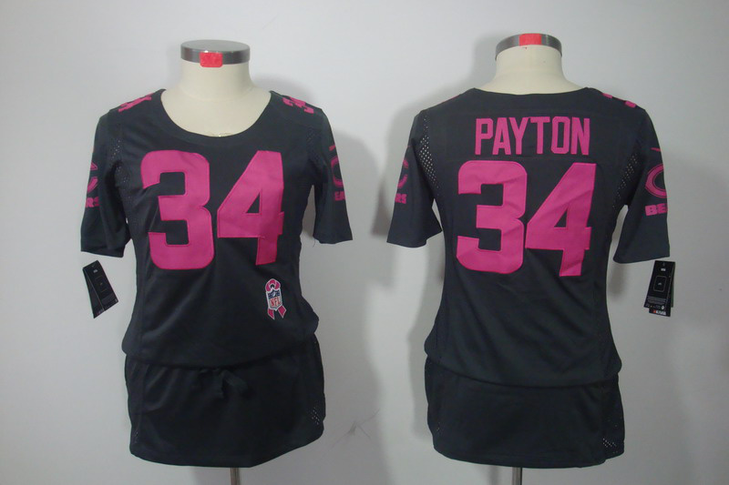 Nike Bears 34 Payton Grey Women Elite Skirts