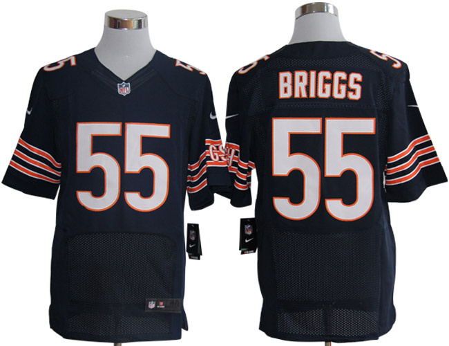 Nike Bears 55 Briggs Blue Elite Jerseys