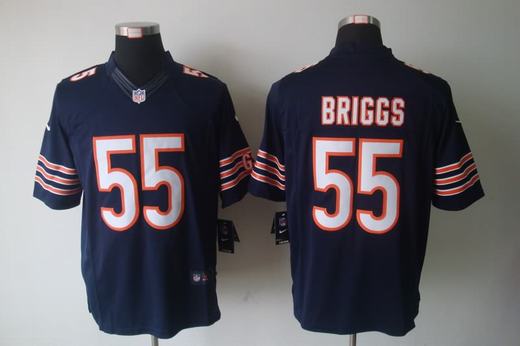 Nike Bears 55 Briggs Blue Limited Jerseys