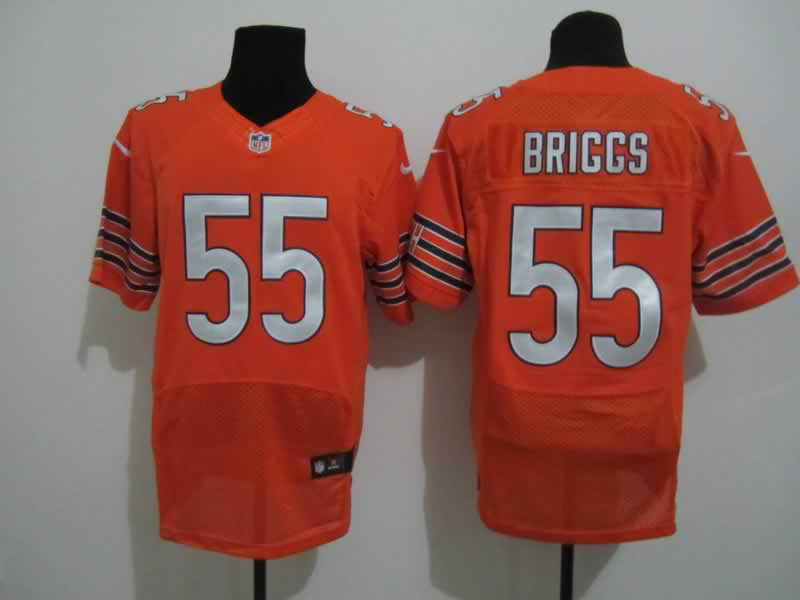 Nike Bears 55 Briggs Orange Elite Jerseys