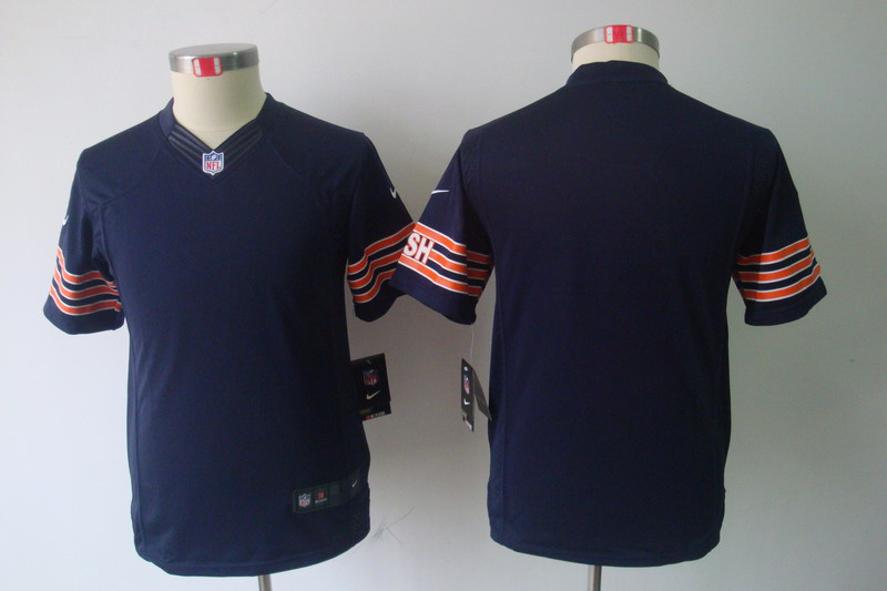 Nike Bears Blank Blue Kids Limited Jerseys Nike Bears Blank Blue Kids Limited Jerseys