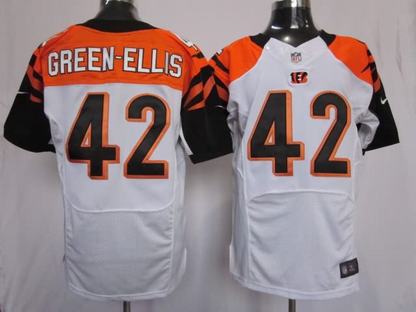 Nike Bengals 42 Green-Ellis Orange Elite Jerseys